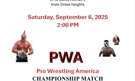 Refereed for PWA in Inver Grove Heights, MN on Sep 6, 2025